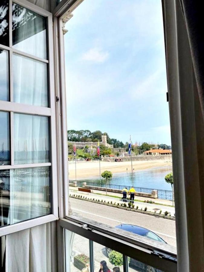 Apartamento Holibai, Solpor, Ap Boutique Frente Paseo Maritimo, Baiona Exterior foto