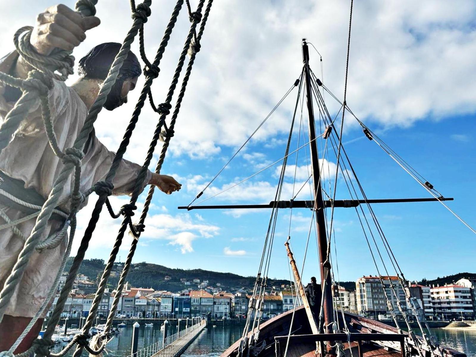 Apartamento Holibai, Solpor, Ap Boutique Frente Paseo Maritimo, Baiona Exterior foto